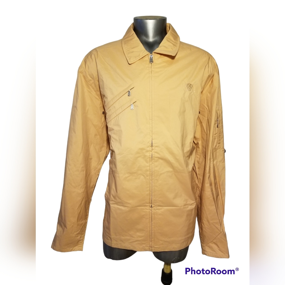 BOGNER ALVOR  MEN PEACH WINDBREAKER JACKET SIZE 52 XLARGE NEW WITH TAGS